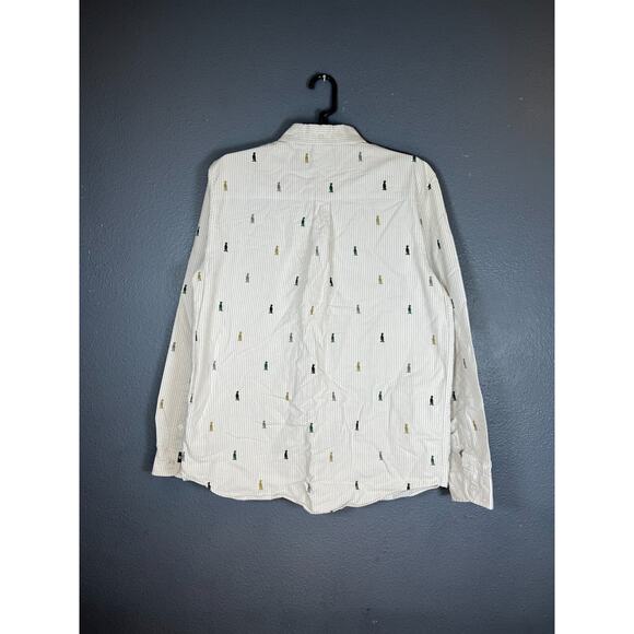 STUSSY SHIRT Vintage Size M white men's good condition - Picture 4 of 7